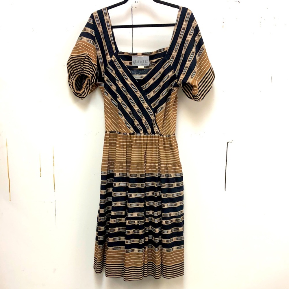 Vintage 1980s L Rothschild Dress Size 14